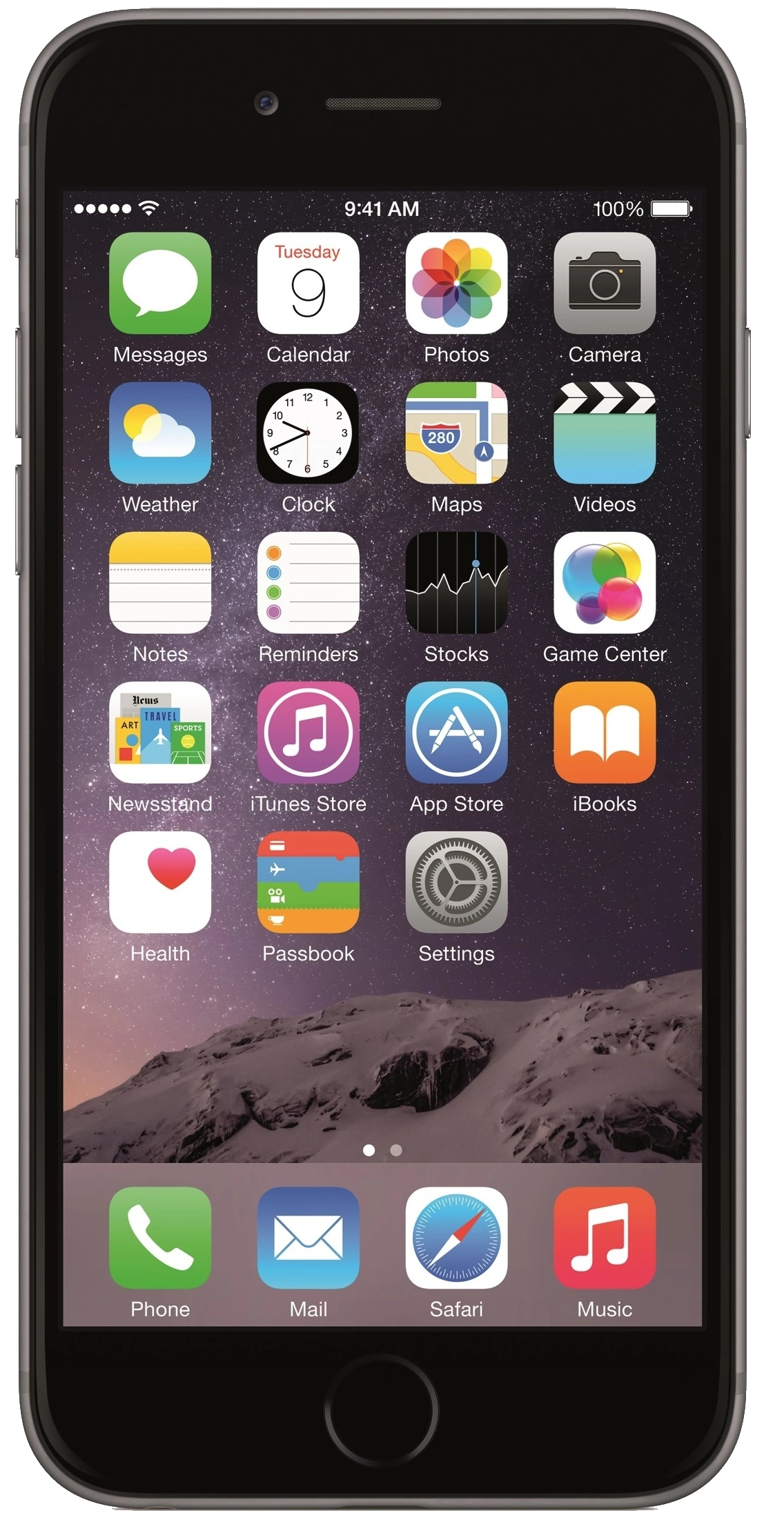 iPhone screenshot